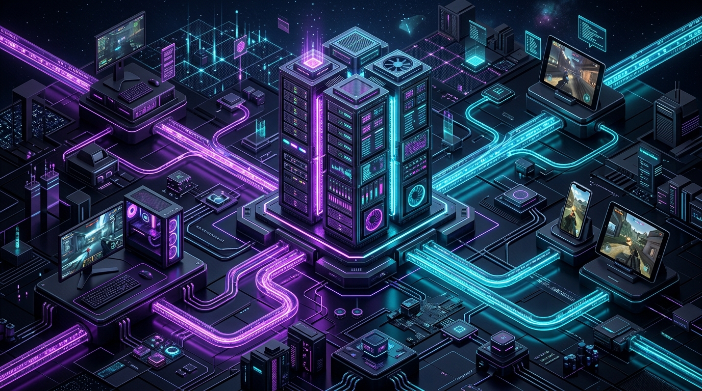 GeyserMC and Floodgate Crossplay Architecture Diagram